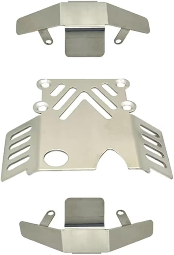 RC car Components Compatible With MJX For Hyper Go H12P H12Y H12Y+ 1/12 RC Car Parts Metal Steel For Chassis Guard Protection Protector