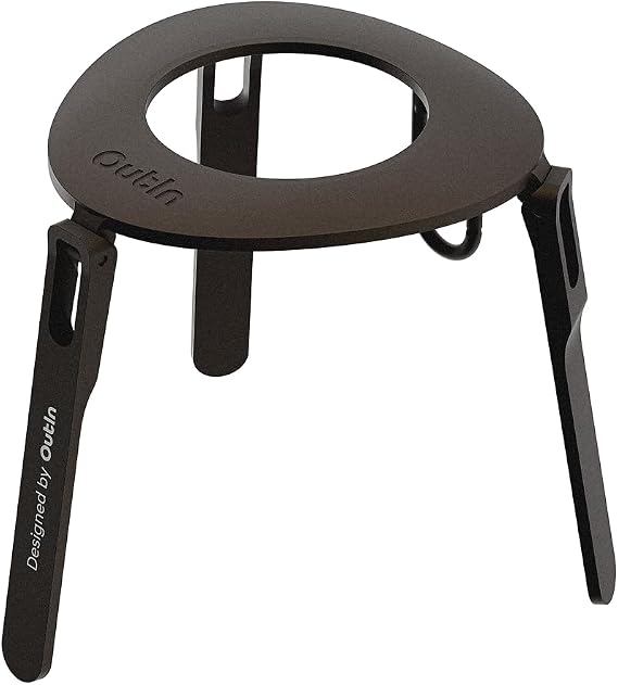 OutIn Folding Aluminium Coffee Stand with Carabiner