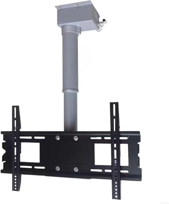 Electric Ceiling TV Mount, Ceiling TV Bracket, Adjustable Ceiling TV Mount Bracket, Motorized TV Mount, TV Lift Mechanism With Remote(70cm)