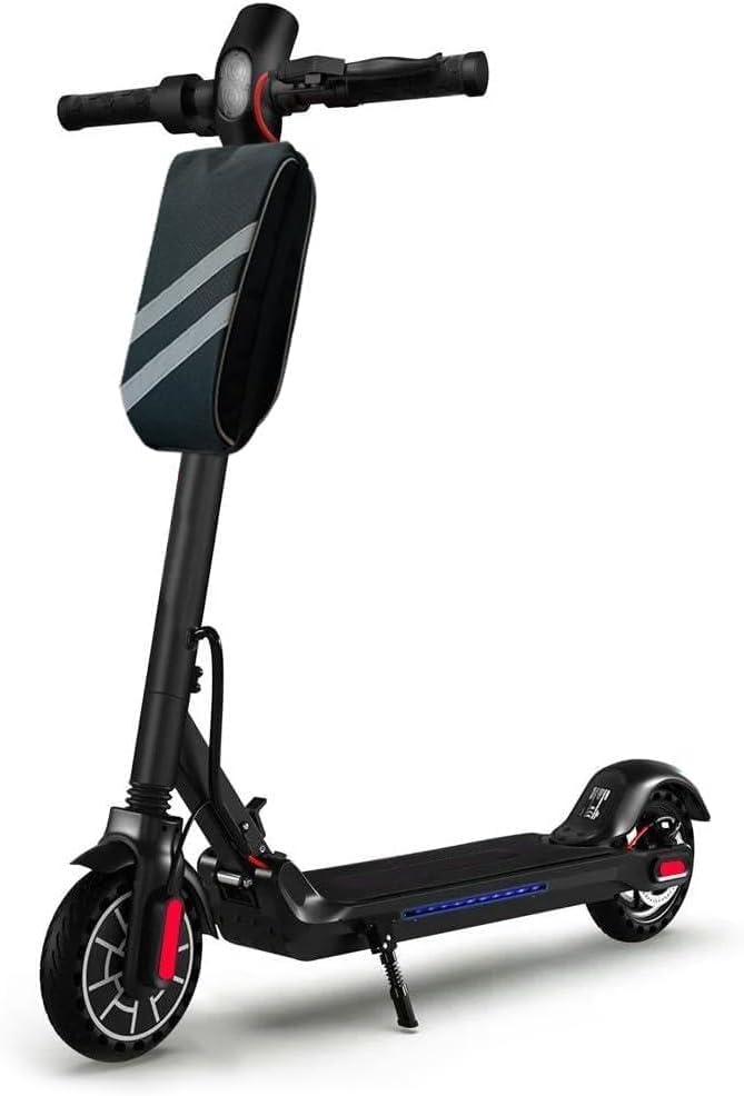 Microcase Taşınabilir Su Geçirmez 3 Bölmeli Geniş İç Hacimli Flaşörlü Scooter Bisiklet Çantası AL4249 Siyah