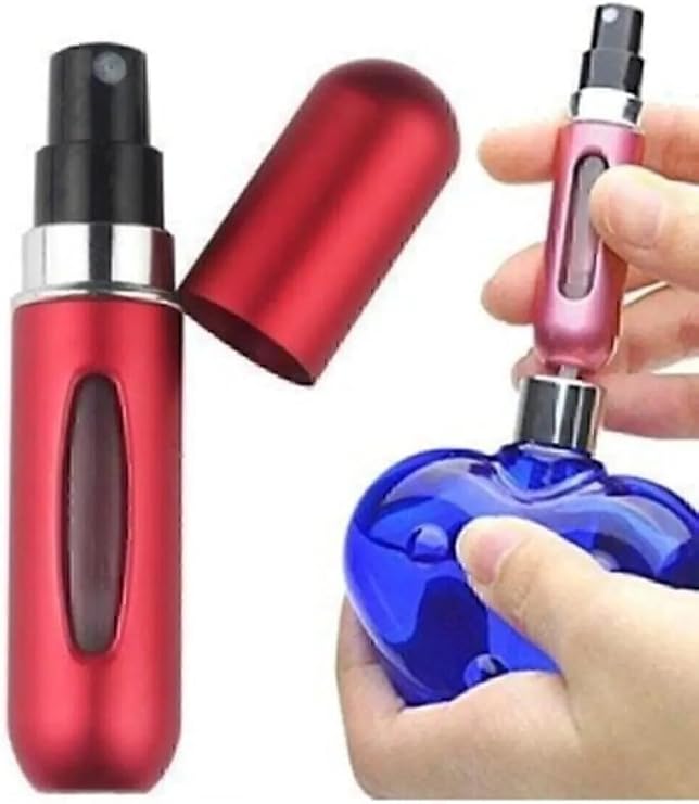 TİNEKE Parfüm Şişesi Çanta Içi Mini Doldurulabilir Seyahat Cep Yedek Parfüm Şişesi 5 ml