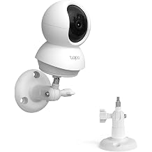 HOLACA Wall Mount Compatible with TP-Link Tapo C200 / C210 / C220 / C201 / C202 / C211 / C212 / C222 / C230 Indoor WiFi Security Camera - White - Pack of 1
