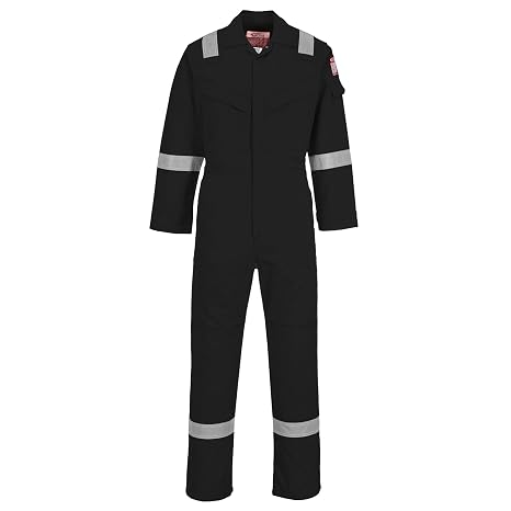 Portwest FR21 Bizflame Mens Flame Resistant Coverall Anti-Static