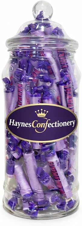 Original Parma Violets 405g Retro Sweets Gift Jar 23cm, Sweet Shop Tub.