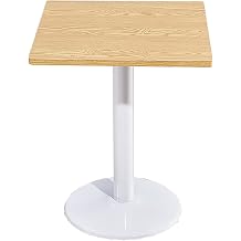 Square Coffee Table，Negotiating Table, for Casual Exhibition Bar, Front Desk, Coffee Shop, Milk Tea Shop (60x60x75cm)(H)