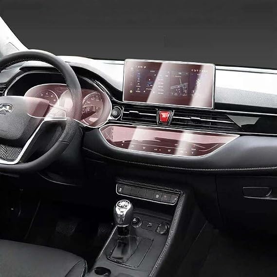 Car Interior Center Console Screen Protective Film Anti-scratch, For JAC JS4 2025 Repair Sticker Accessories