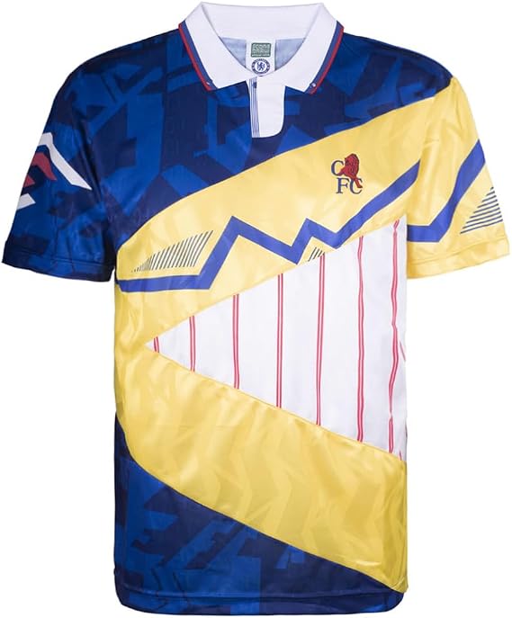 Score Draw Chelsea 1992 Mash Up Retro Football Shirt