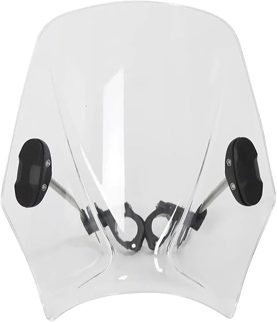 Motorcycle windshield deflector Windshield Motorcycle for SVARTPILEN 401 Front(Retro Transparent)