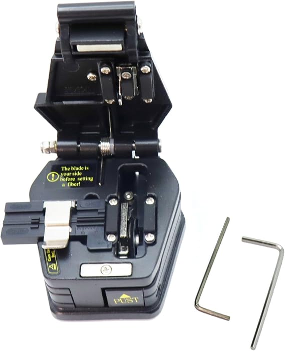 High Precision Fiber Optic Cleaver, 125um Fiber Cable Cutter for FTTH, Fion Splicing, and Fiber Optic Projects