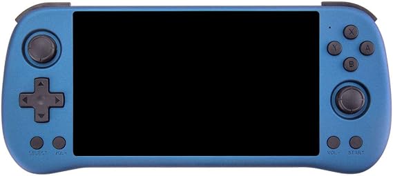 KANBUN Powkiddy X55 Handheld Game Console with 30000 Games, 5.5-inch 16G+256G Retro Portable Handheld Game Console, Large Screen Handheld Game Console, Birthday Gifts for Boys