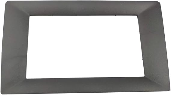 Navigation Fascias Frame Double 2 DIN Car Frame 10.1inch TO 7inch Android Player Adapter Cover Radio Fascia Faceplates Dash Kit Stereo Panel Bezel(173x98mm)