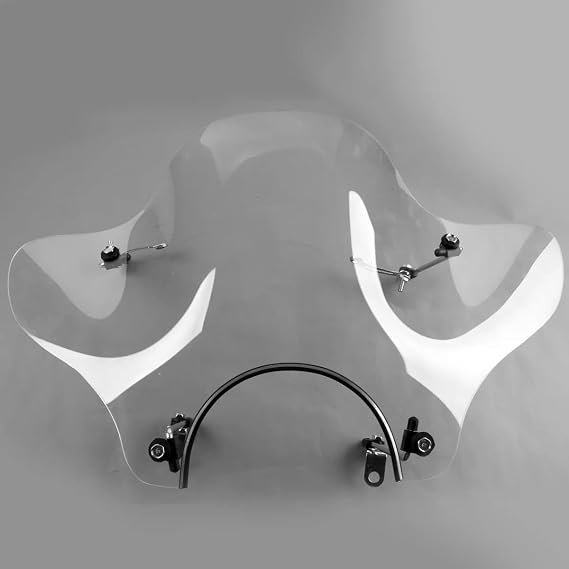 MYVPRO motorcycle windshield Windshield For Kawasaki For Cruiser For Vulcan VN 500 750 800 900 1500 1600 2000 VTR XV V-STAR For Cruiser 250cc GZ250 1999-2010 Motorcycle Windscreen