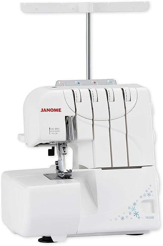 Janome TR3000 Ev Tipi Overlok Makinesi 3-4 İplik Diferansiyel Ayarlı