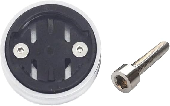 Bicycle Computer Mount Adapter for Wahoo Elemnt/Mini/Bolt/Roam - Bike Stem Top Cap GPS Computer Fixed Holder