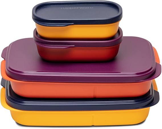 Tupperware Mylunch Liquid Tight Lunch Box 590ml 2pc