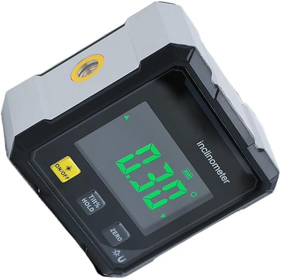 Accuracy Digital Inclinometer with Double Lines and Base for Construction and Design Digital Inclinometer with Double