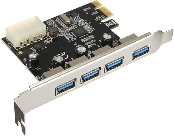 Alfais Al-4538 Pci-E Express 4 Port USB 3.0 Kart