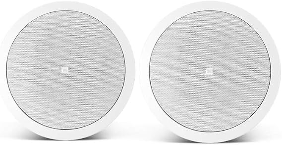 JBL Professional Control 26CT-LS Ceiling Loudspeaker Assembly for Life Safety Applications, Sold as Pair,6.5-Inch