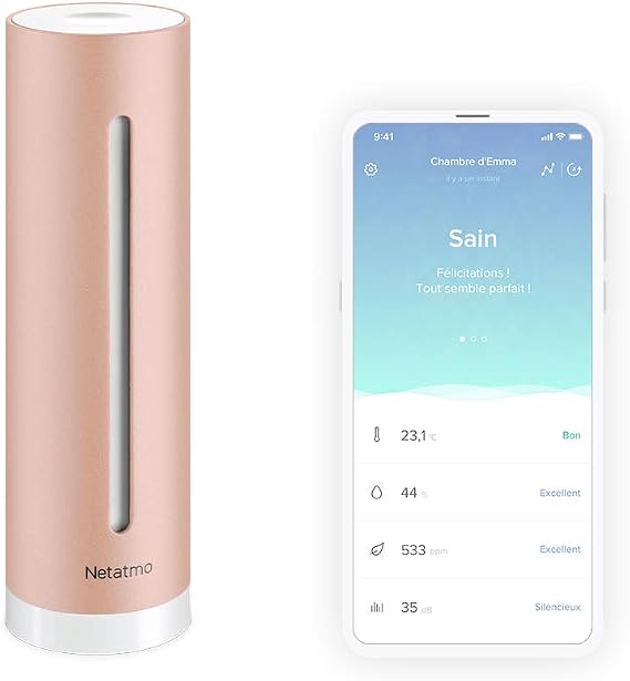 Netatmo Home Coach, Indoor Air Quality Monitor - NHC-DE