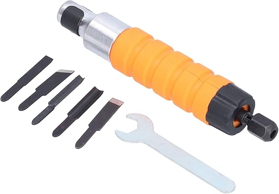 Electric Carving Chisel, Aluminum Alloy Woodworking Electric Chisel, Electric Wood Carving Tools, Power Carving Tool, Hanging Grinder Tool for Wood