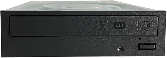 Digital Lite-On IHAS124 24X SATA CD DVD/RW Dual Layer Internal Burner Driver - Black Bulk - Drive Only