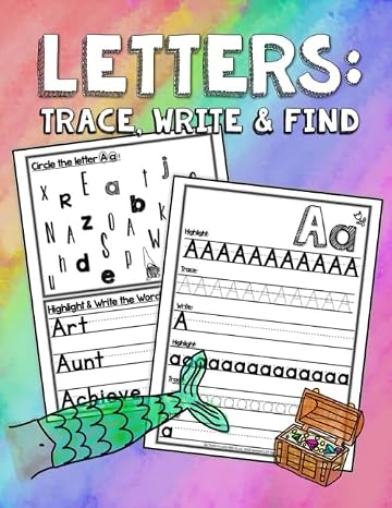 Letters: Trace, Write & Find
