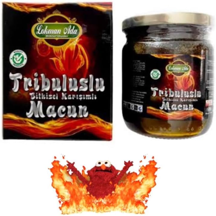 TRİBULUSLU Doğal İçerikli Kuvvet,Macunu | Bitkisel Ener-Takviyesi | Yorgunluk Karşıtı Macun | 3X240 gr