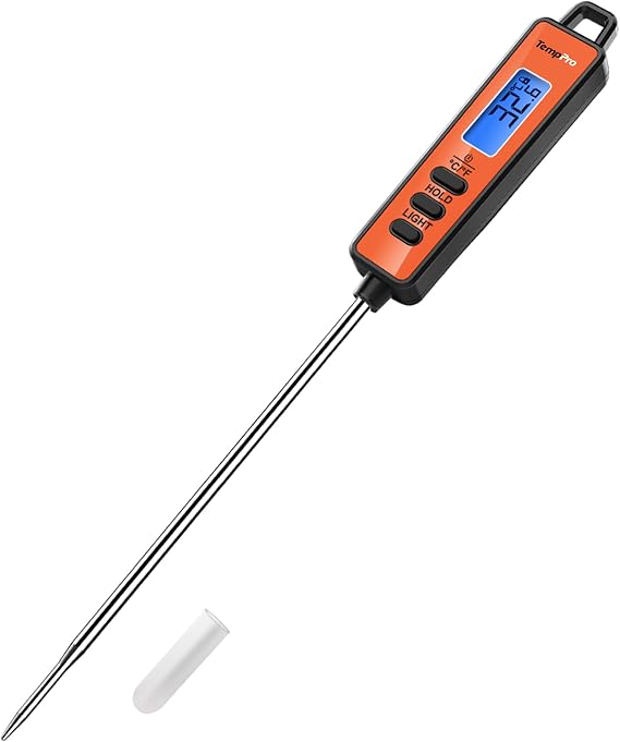 TempPro TP01S Digital Meat Thermometers, Food Thermometer, Instant Read