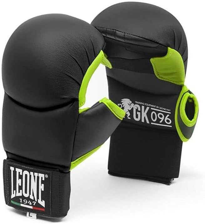 LEONE 1947, Karate Fit Gloves, Unisex Adult, Black, L, GK096