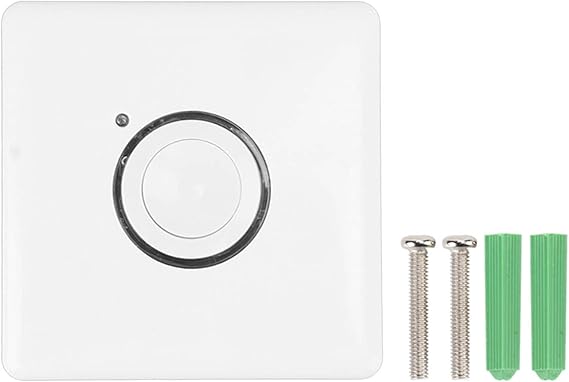 Wall Timer Switch for Lights, 3500w Touch Control Timer Switch Panel 2 Minutes to 2 Hours Time Setting Countdown Power Off Switch Time Controller for Corridor Household Appliances