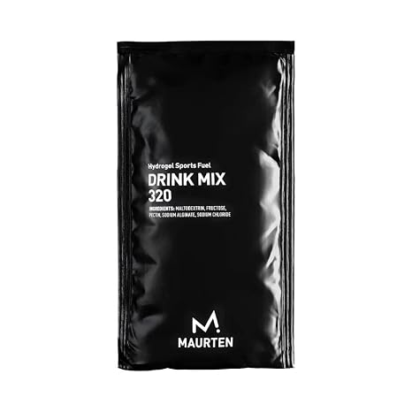 MAURTEN Drink Mix 320 - Pack of 14 80g Carbohydrates - Stomach Friendly Hydrogel Technology - For Training and Competition - Natural Ingredients & No Colourings and Preservatives