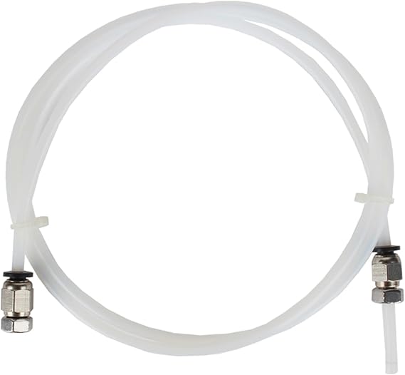Printer Filaments Dry Box Tubing Part with Smooth 2.5x4mm Feed Tube and Plugs 2.5x4mm 100CM Direct Feed Adapter