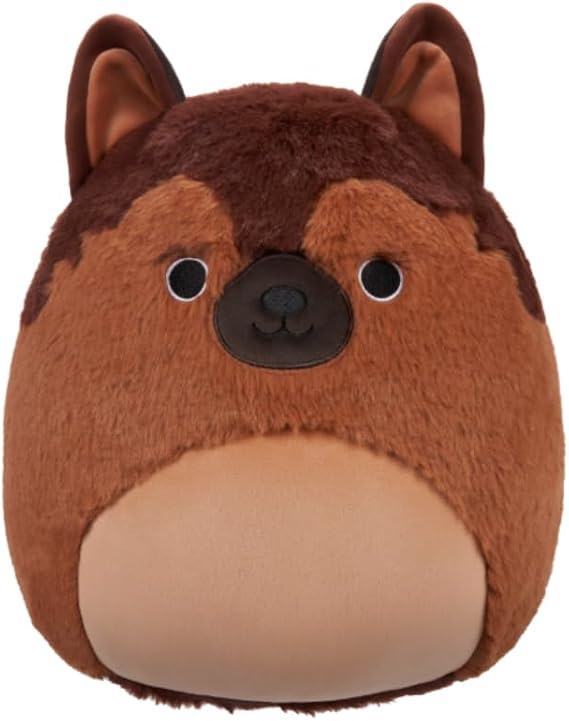 Squishmallow Fuzzamallows Çoban Köpeği Mario 30 Cm