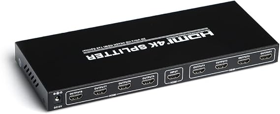Dark 1 Giriş - 8 Çıkış HDMI Sinyal Çoklayıcı