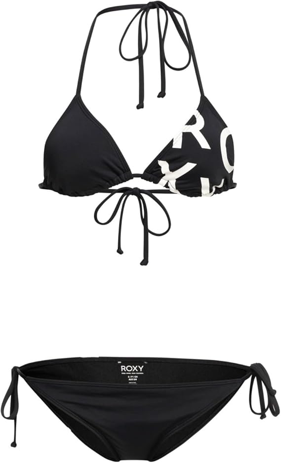 Roxy Beach Classics Tie Side - Üçgen Bikini Seti Genç Kadınlar için Bikini seti Kadın