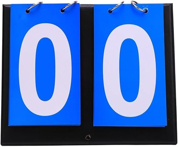 Scoreboard Digit Score Keeper Foldable Referee Coach Board Sports Competition Scoreboard For Table Tennis Basketball Badminton