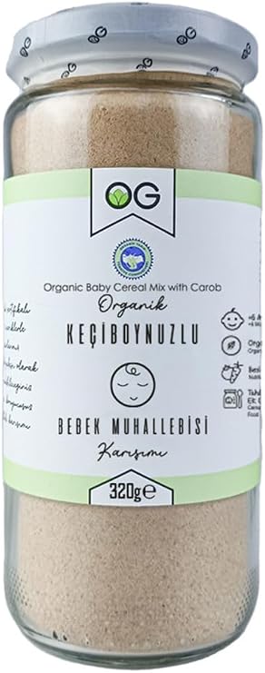 OG Organik Keçiboynuzlu Bebek Muhallebisi Karışımı 320 Gr