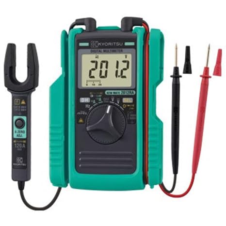 Kyoritsu KEW Mate 2012 RA Hand-Multimeter, Stromzange digital CAT II 600 V, CAT III 300V