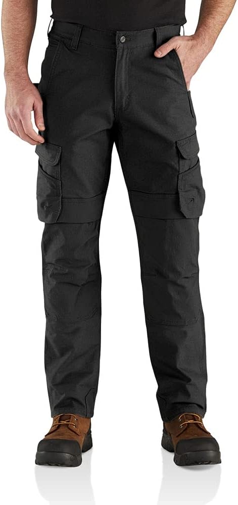 Carhartt Herren Pants Relaxed Straight Steel Double Front Cargo Pant