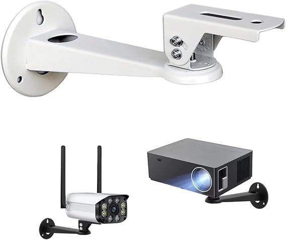 Microcase Metal Döner Başlıklı CCTV Kamera Projeksiyon Duvara Monte Askı Aparatı - AL5283