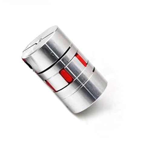 Clamp Jaw Shaft Coupling,1pc Aluminium Plum Coupling D30L40 Flexible Shaft Coupling Motor Shaft Connector 30mm Diameter 40mm Length Coupler Shaft Joint(10x10mm)