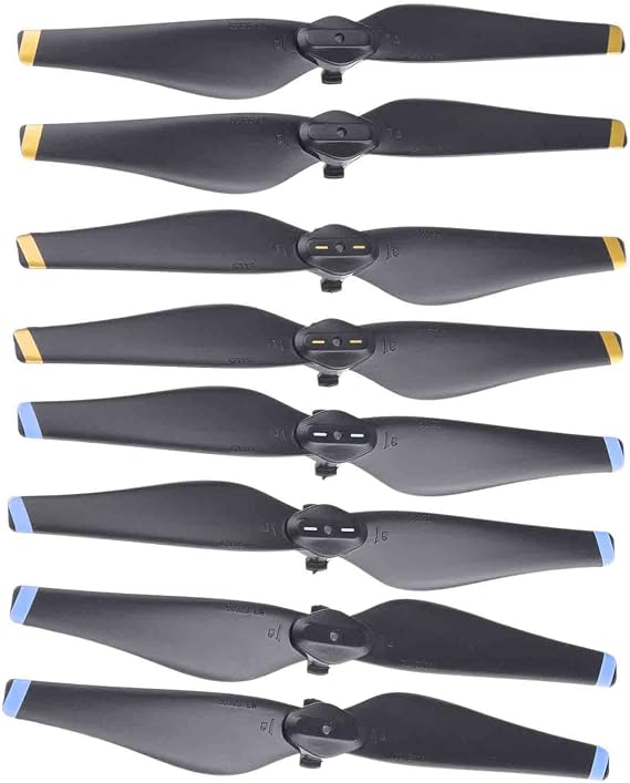 CAMKIX Propellers replacement for DJI Mavic Air - 2 Sets (8 Blades) - Quick Release Foldable Wings - Flight Tested Design - Essential Accessory for your DJI Mavic Air