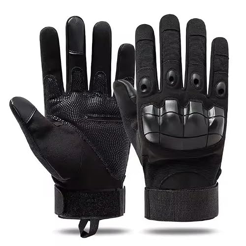 Schulzz Protected Tactical Gloves Military Gloves Cycling Gloves Supported Motorcycle Gloves L