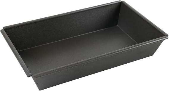 Practical Aluminum Pizza Pan 5cm Nonstick Coating Rectangular Baking Tray Detroit Style Commercial Grade Bakeware