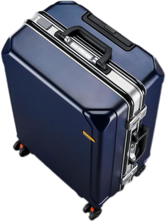 Suitcase, Carry Case, Carry Bag, Carry-on Large, Aluminum Frame, Ultra Lightweight, Large Capacity, Shockproof, Includes Stopper, 360° Rotation, Quiet, Double Caster, Travel, Business Trips