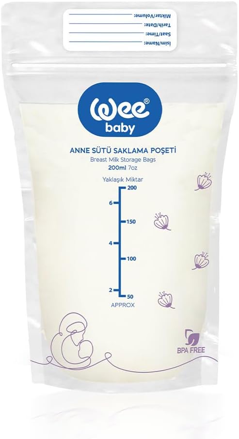 Wee Baby 20'li Anne Sütü Saklama Poşeti