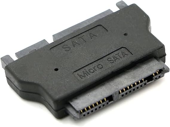 CY Adapter 1.8" Micro SATA 7+9 16pin SSD HDD Disk to 2.5" SATA 7+15 22pin Adapter