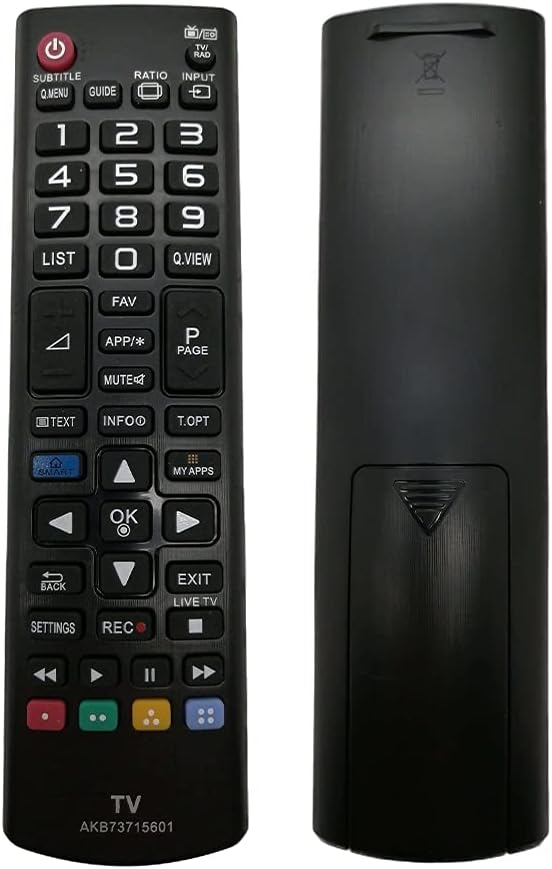 Replacement TV Remote Control For LG 42LF652V UK