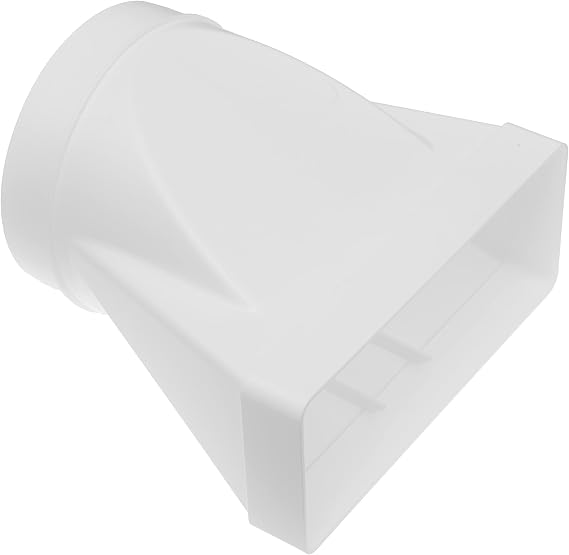 Vent Systems 220x90 mm in the rectangular pipe connector Ø150 mm for round tube connection. Ventilation, heating, cooling system - Not suitable for AC equipment.
