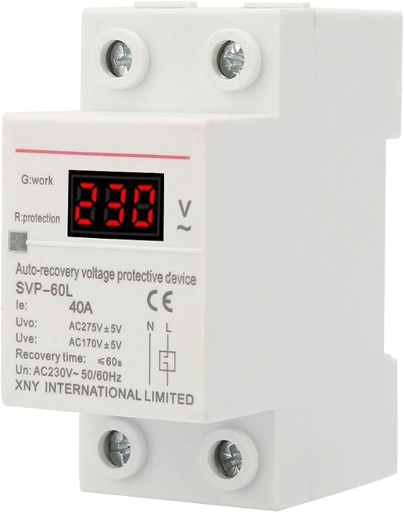 Surge Protector, Rearmable Surge Protector, Permanent and Transient Surges, Temporary and Permanent Surge Protector, Undervoltage Protection Device